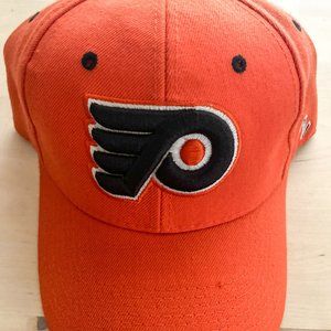 Orange & Black Philadelphia Flyers Fitted Hat Authentic Zephyr Z Hat 7 1/8 NHL